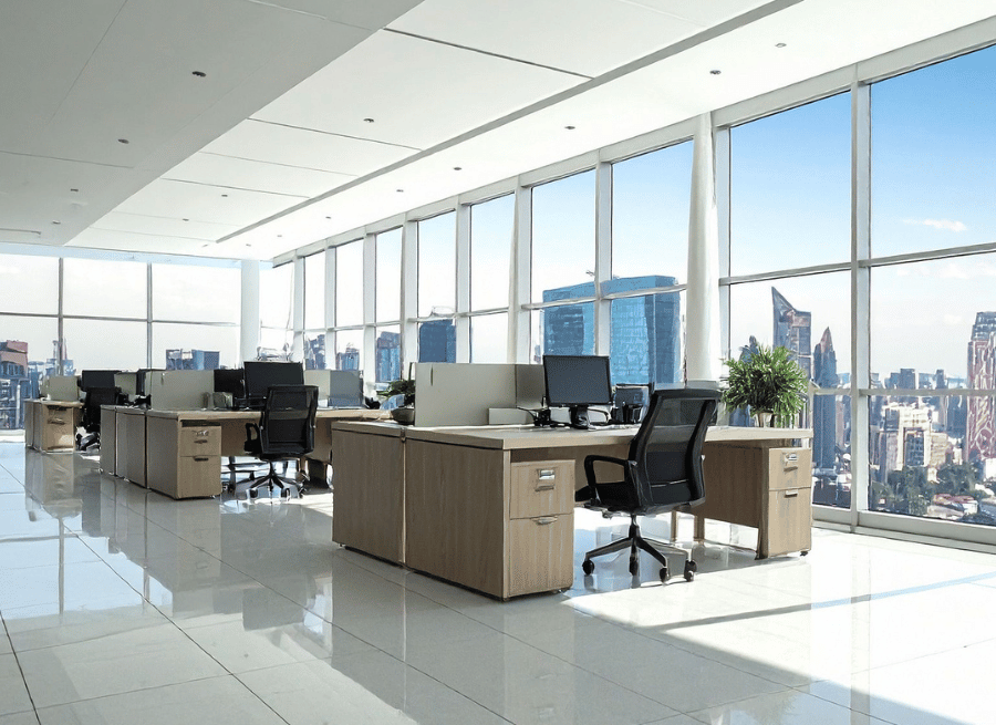 US office leasing posts strongest quarterly performance of post-pandemic era